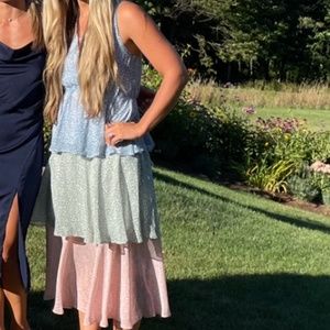 Sam Edelman three tiered dress